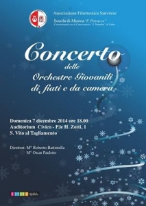 2014 Concerto Orchestre Giovanili, da Camera, mini Band e Fiati